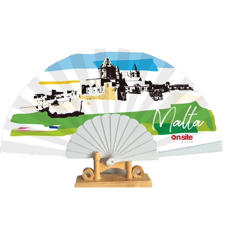 Fabric Folding Fans 8