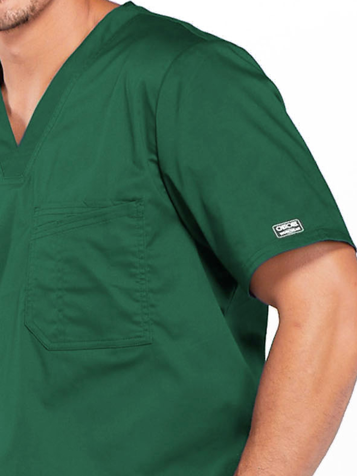 Cherokee - Workwear Core Stretch - Men's 1-Pocket Tuckable V-Neck Top 31