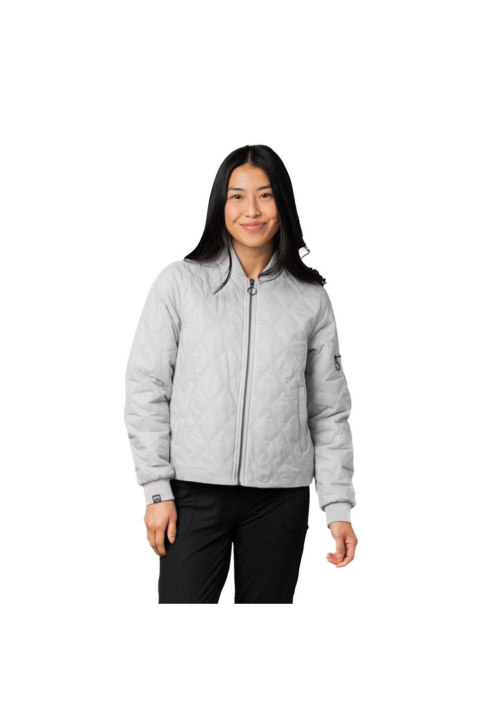 Storm Creek Women's Altitude 120 GSM Insulated Quilted Bomber Jacket 8