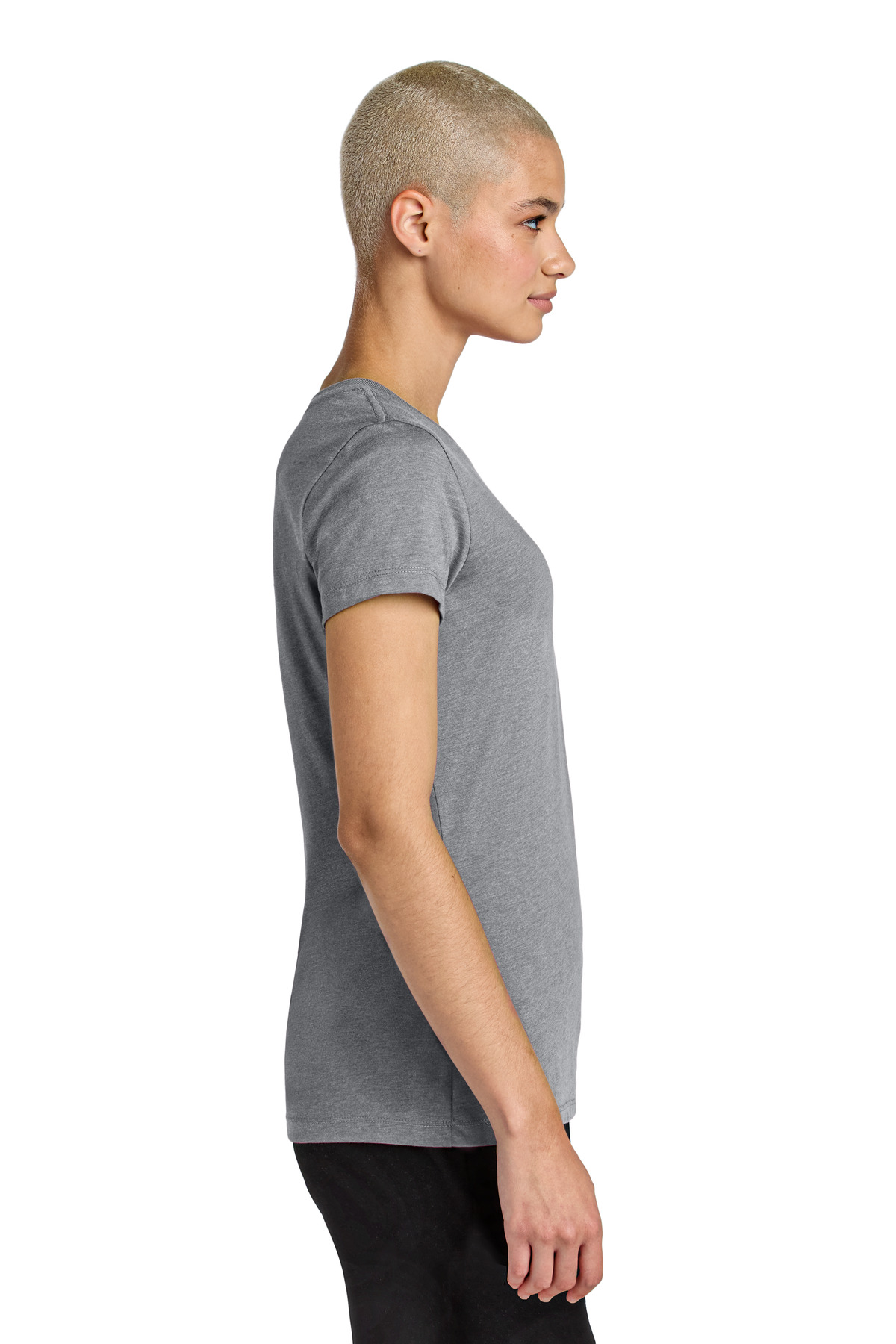 District Women's Perfect Weight CVC Tee DT188 43