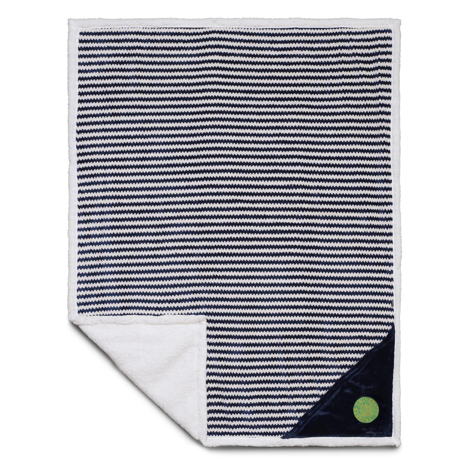 Field & Co.® Chevron Striped Sherpa Blanket 72
