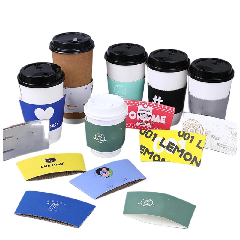 Disposable Paper Cup Sleeves 6
