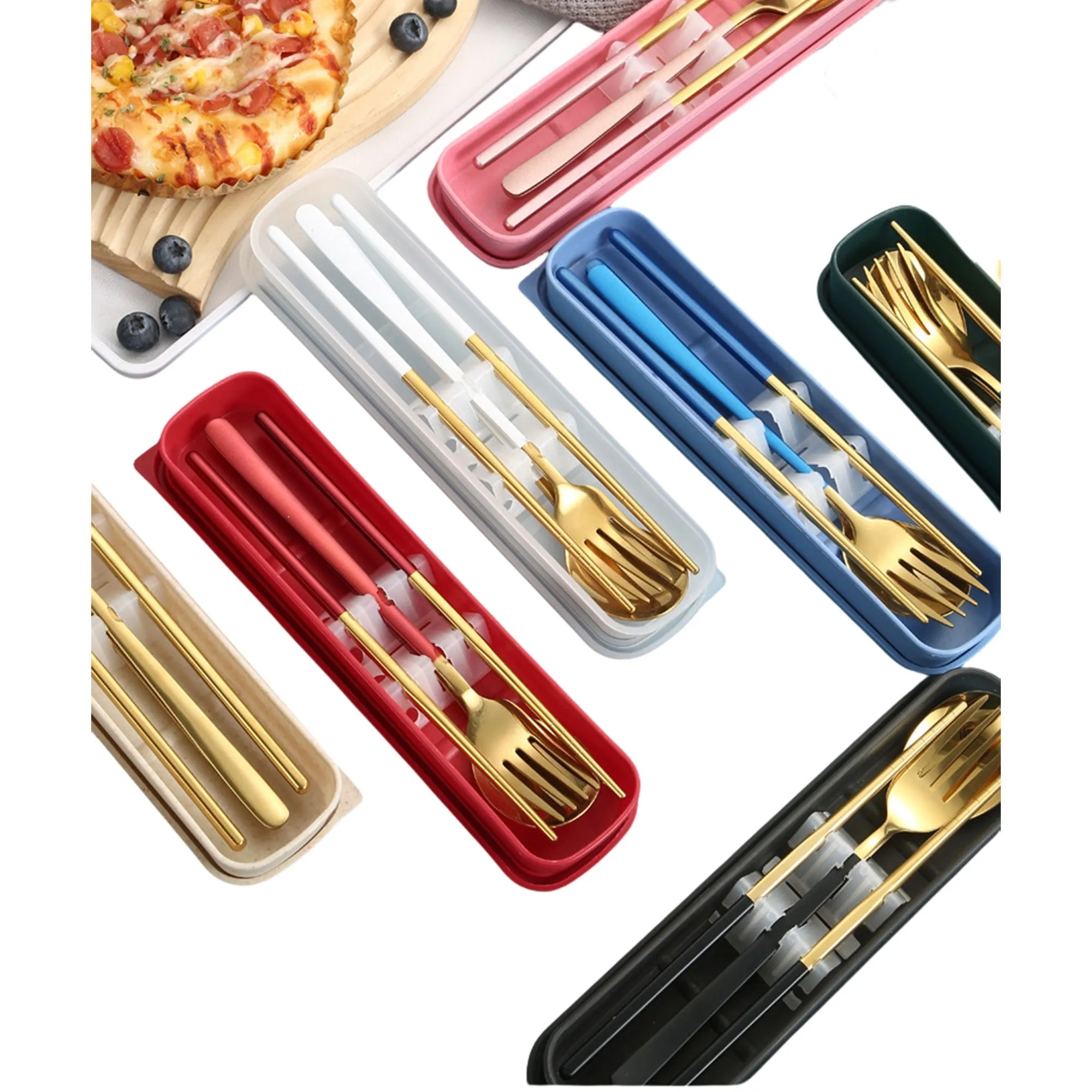 Travel Portable Cutlery Set 11