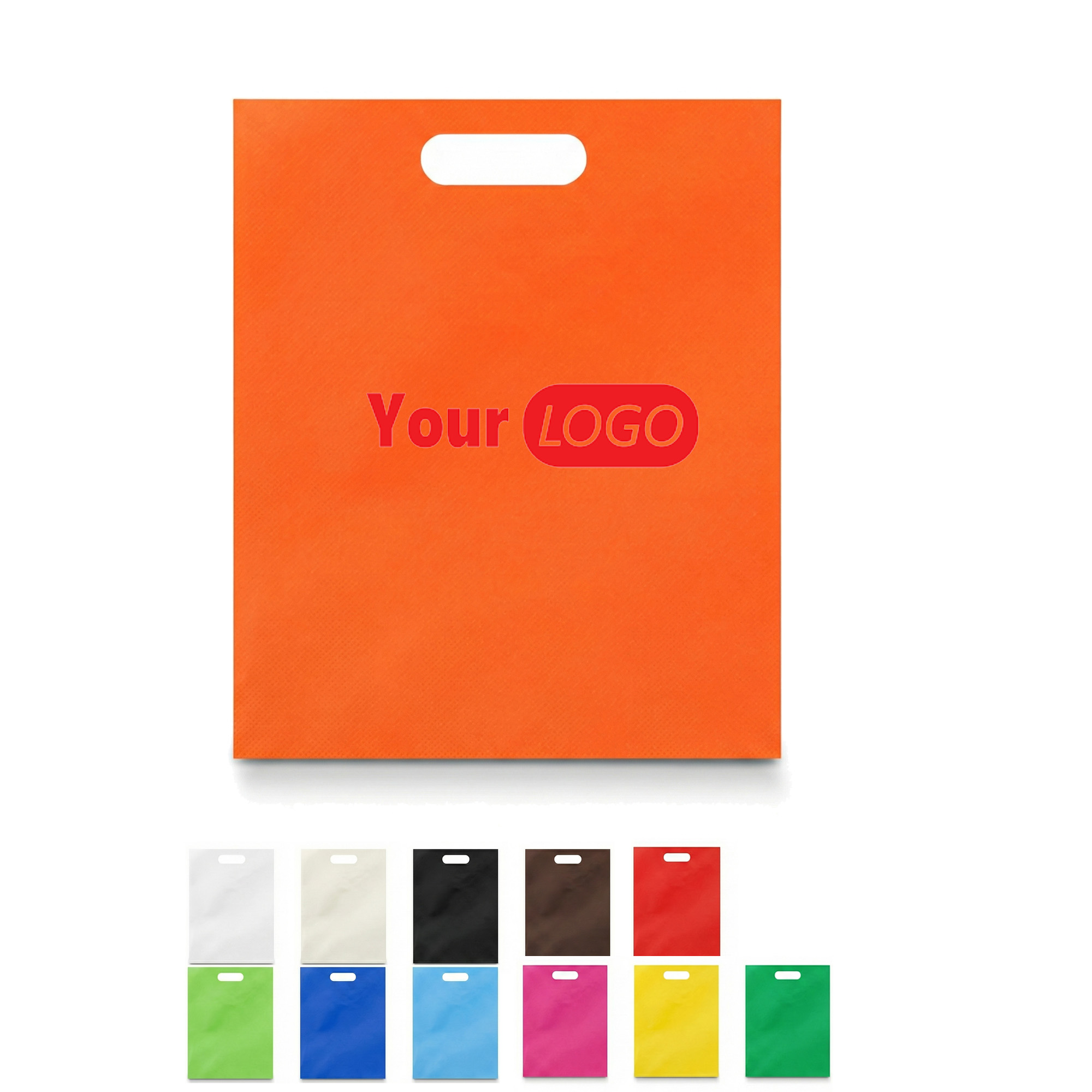 Large Non-Woven Flat Die-Cut Handle Merchandise Bag 2