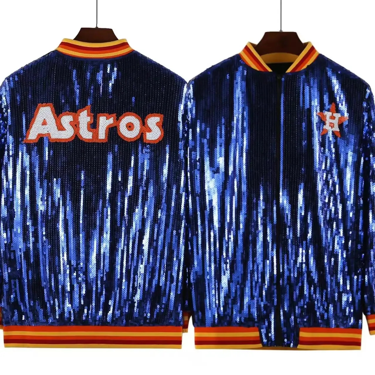 Women's Sequin Glitter Game Day Jacket 3
