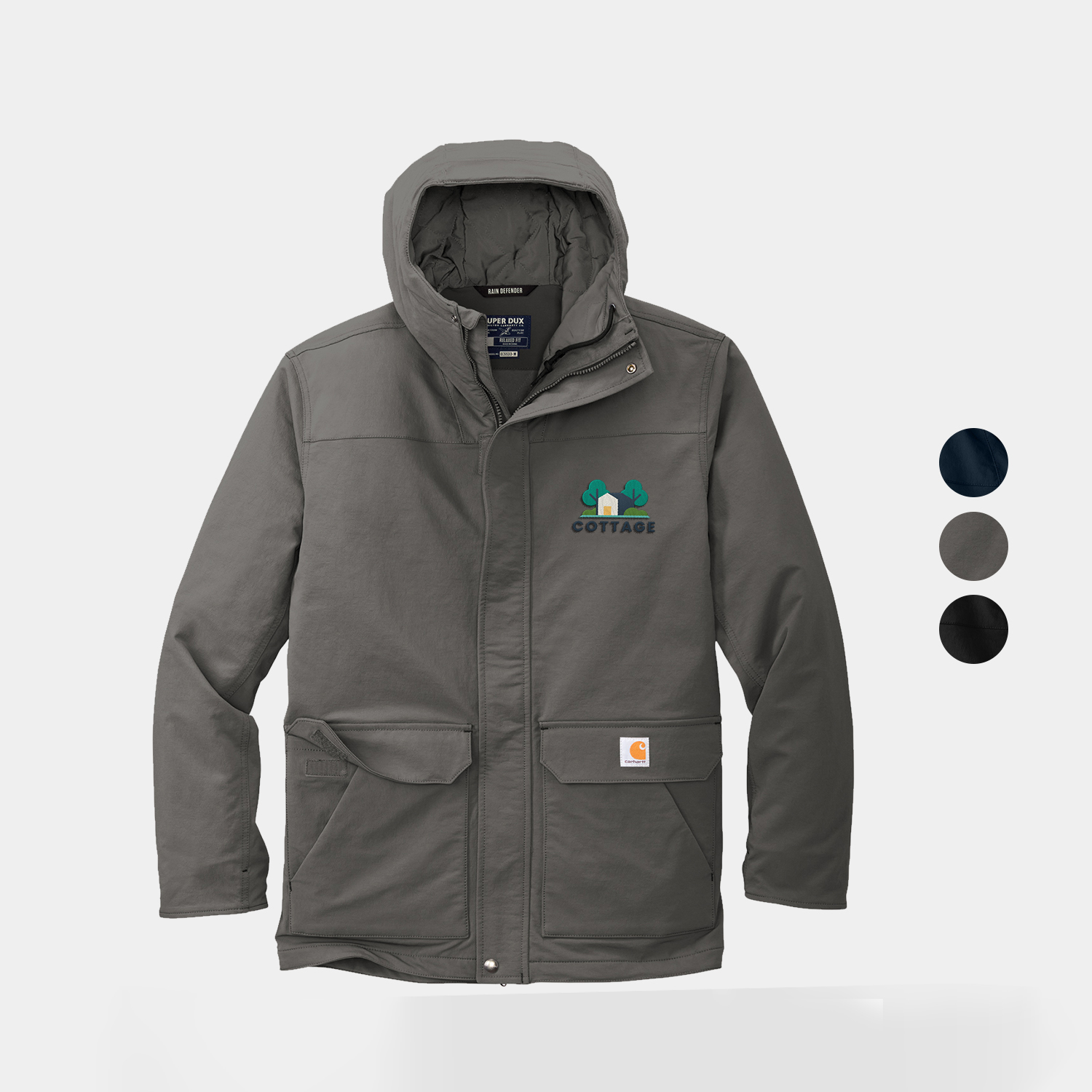 Carhartt® Super Dux™ Insulated Hooded Coat 1