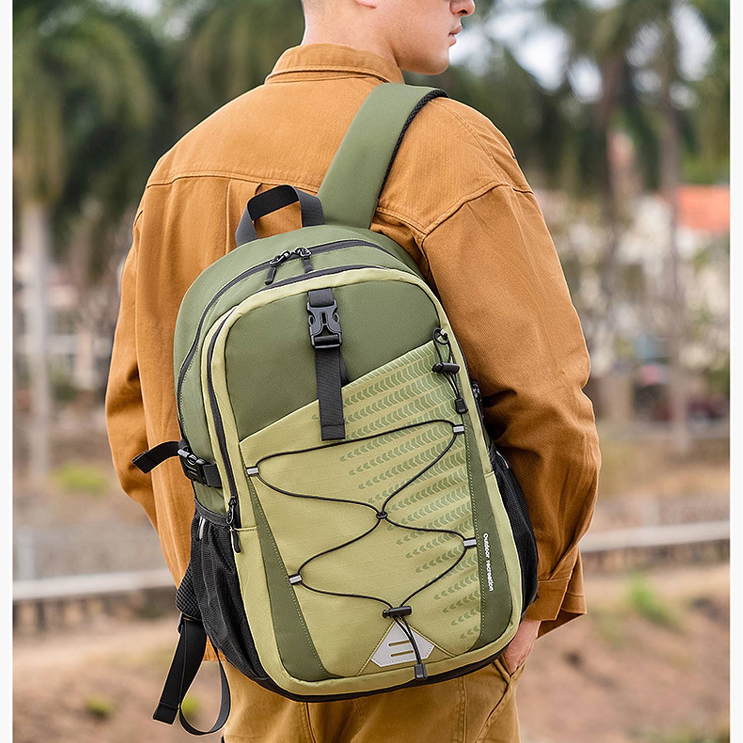 Waterproof Nylon Travel Backpack 11