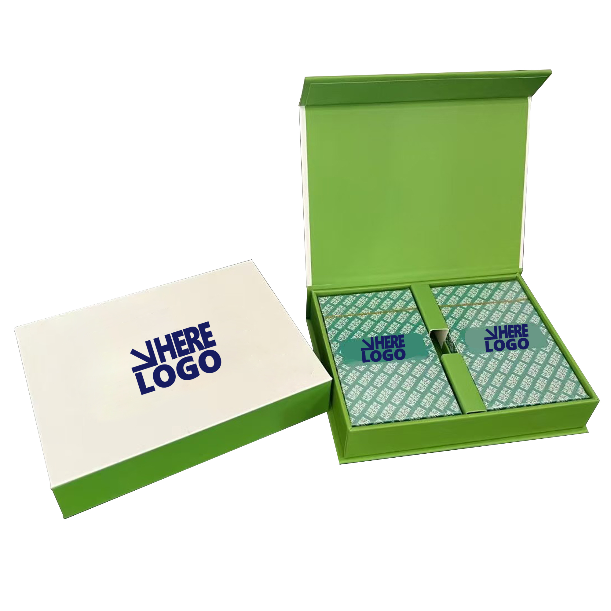 350GSM Premium Core Paper Fully Customized Standard Playing Cards with Magnetic Box 2