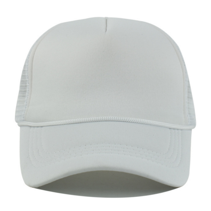 Sponge Mesh Baseball Trucker Cap with String 8
