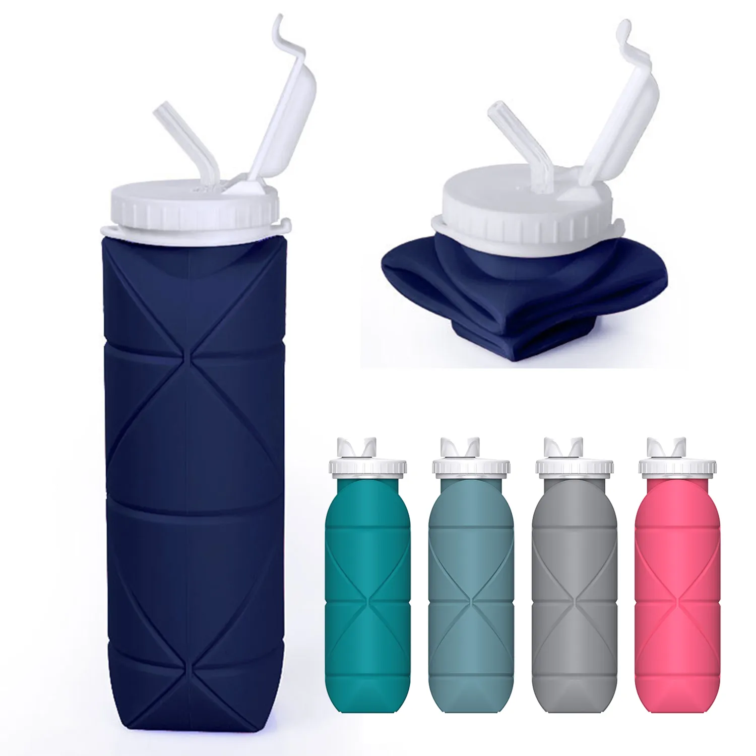 Portable Silicone Folding Water Cup 2