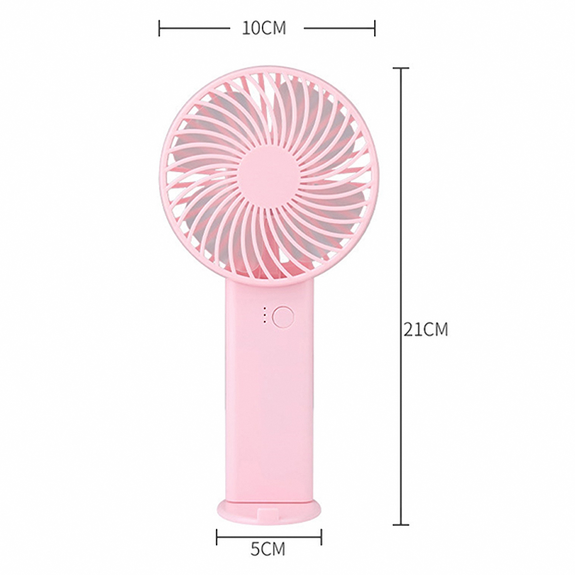 USB Rechargeable Portable Fan with Phone Stand 4