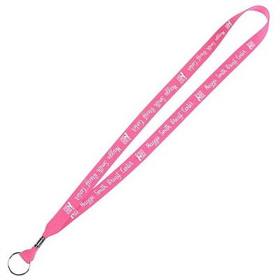 Sublimated Lanyard With Safety Breakaway 2