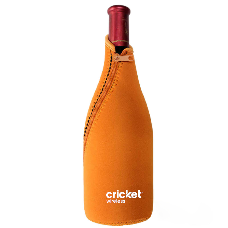 25oz Wine Bottle cooler, custom koozie with logo imprint 5