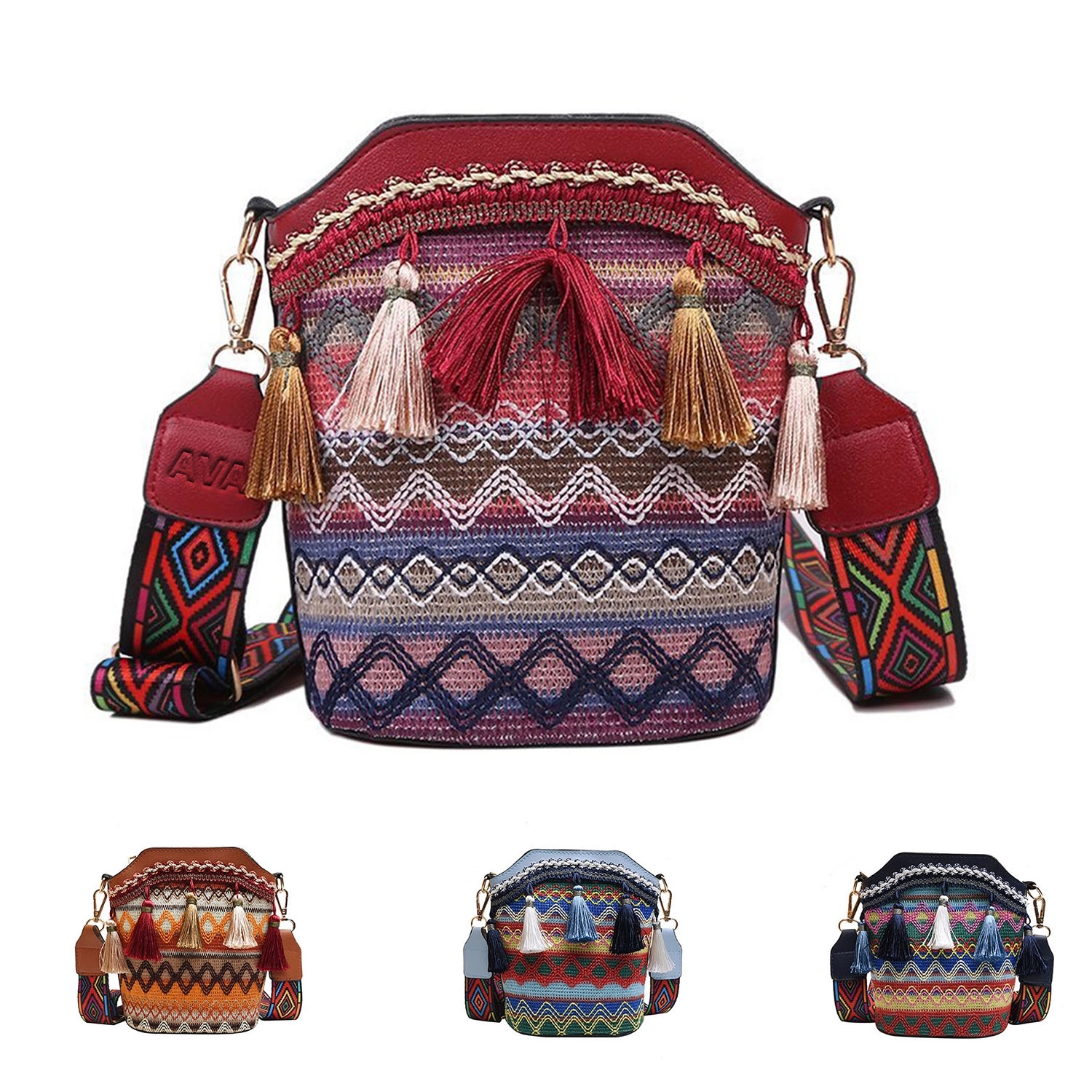Women's One Shoulder Bucket Bag 2
