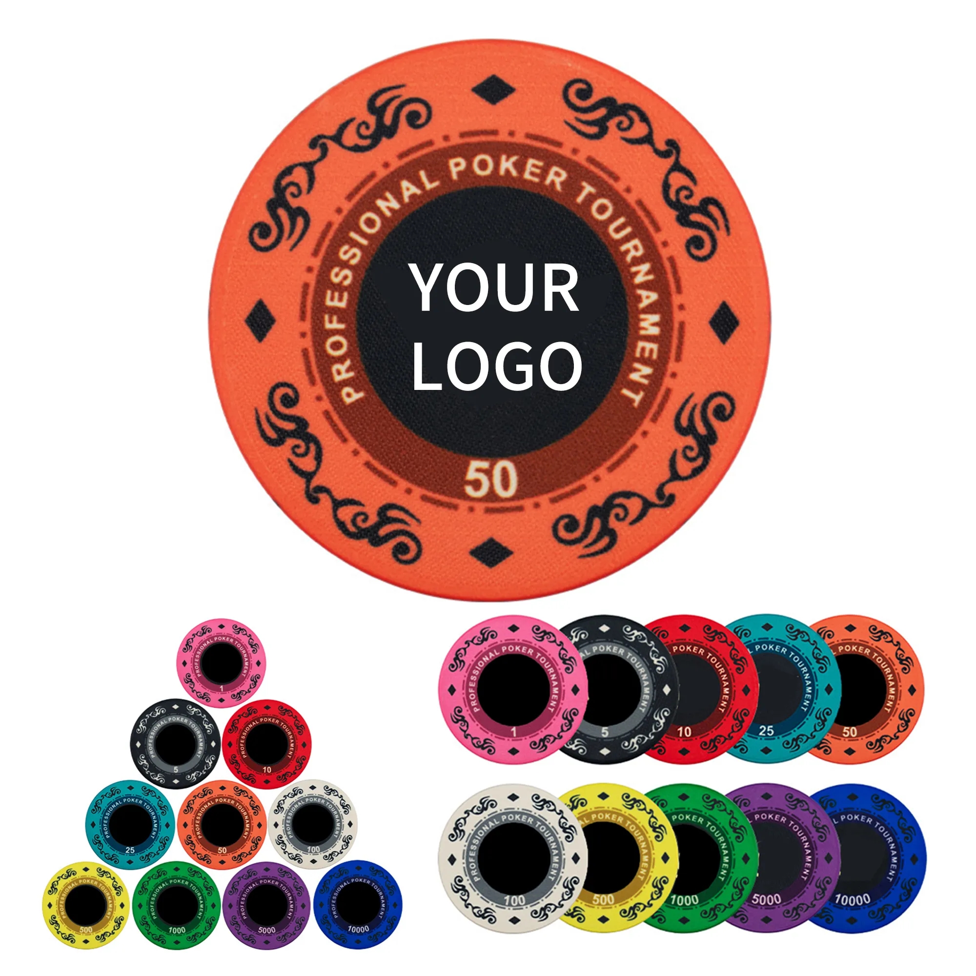 Ceramic Poker Chips 1