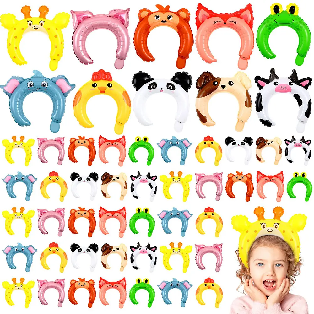 Cartoon Animal Inflatable Headband 2