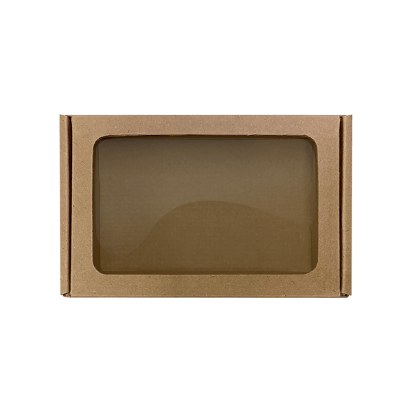6" x 4" Cardboard Box with Window Lid 2