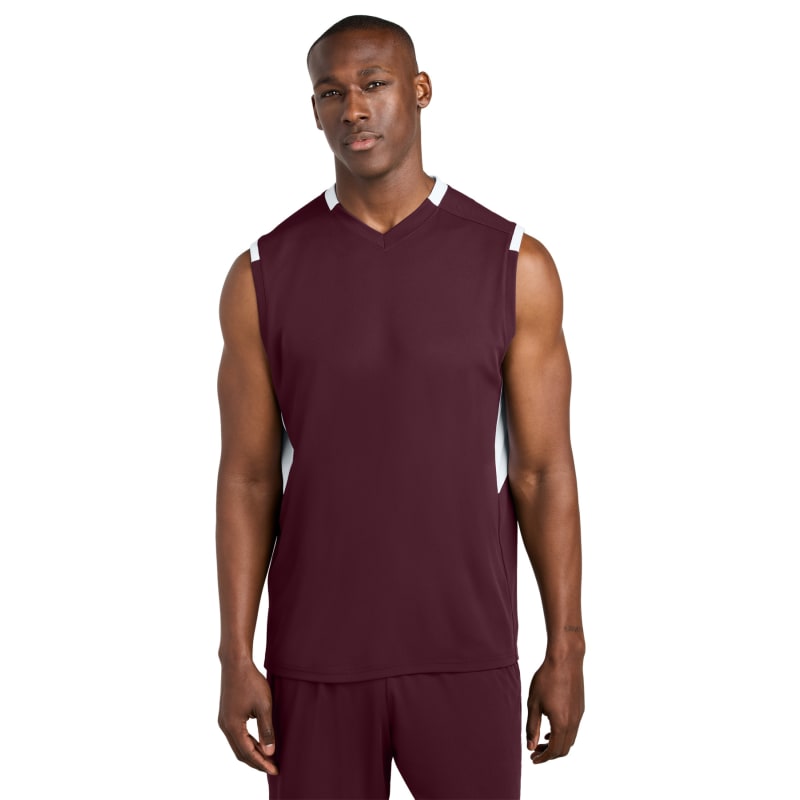 Sport-Tek Club Sleeveless V-Neck 8