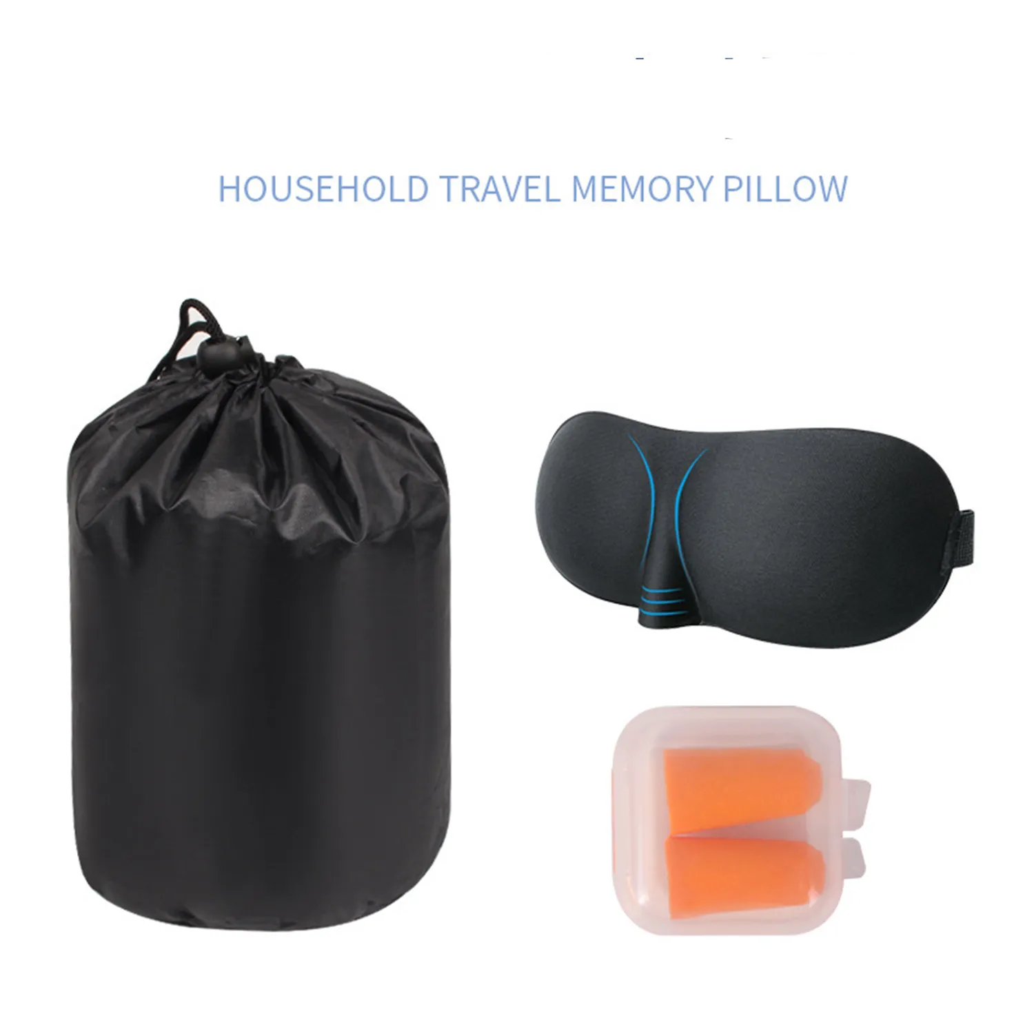 Travel Neck Pillow & Accessories Kit 3