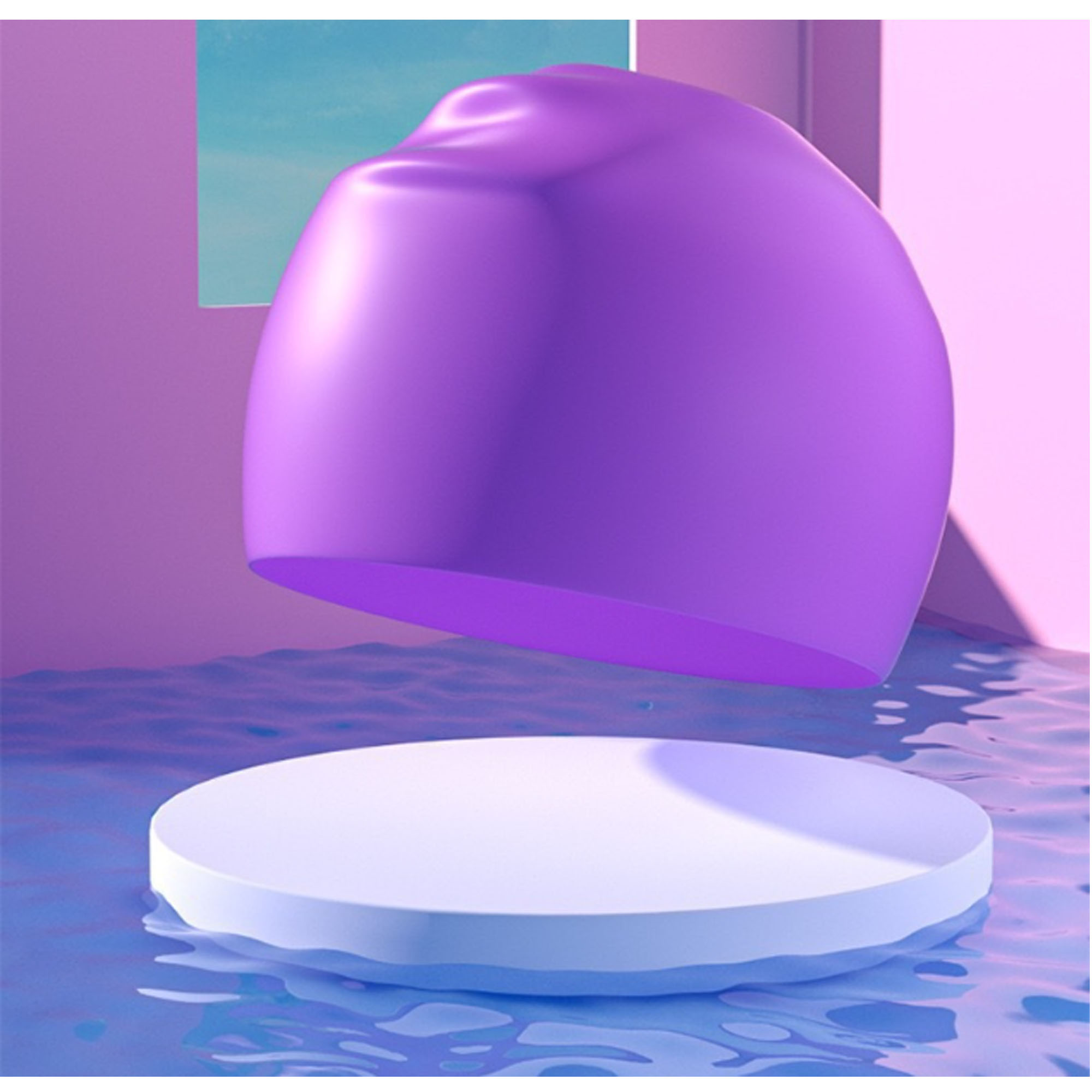 Adult Silicone Swim Cap ?C Unisex, Water-Resistant Design 6