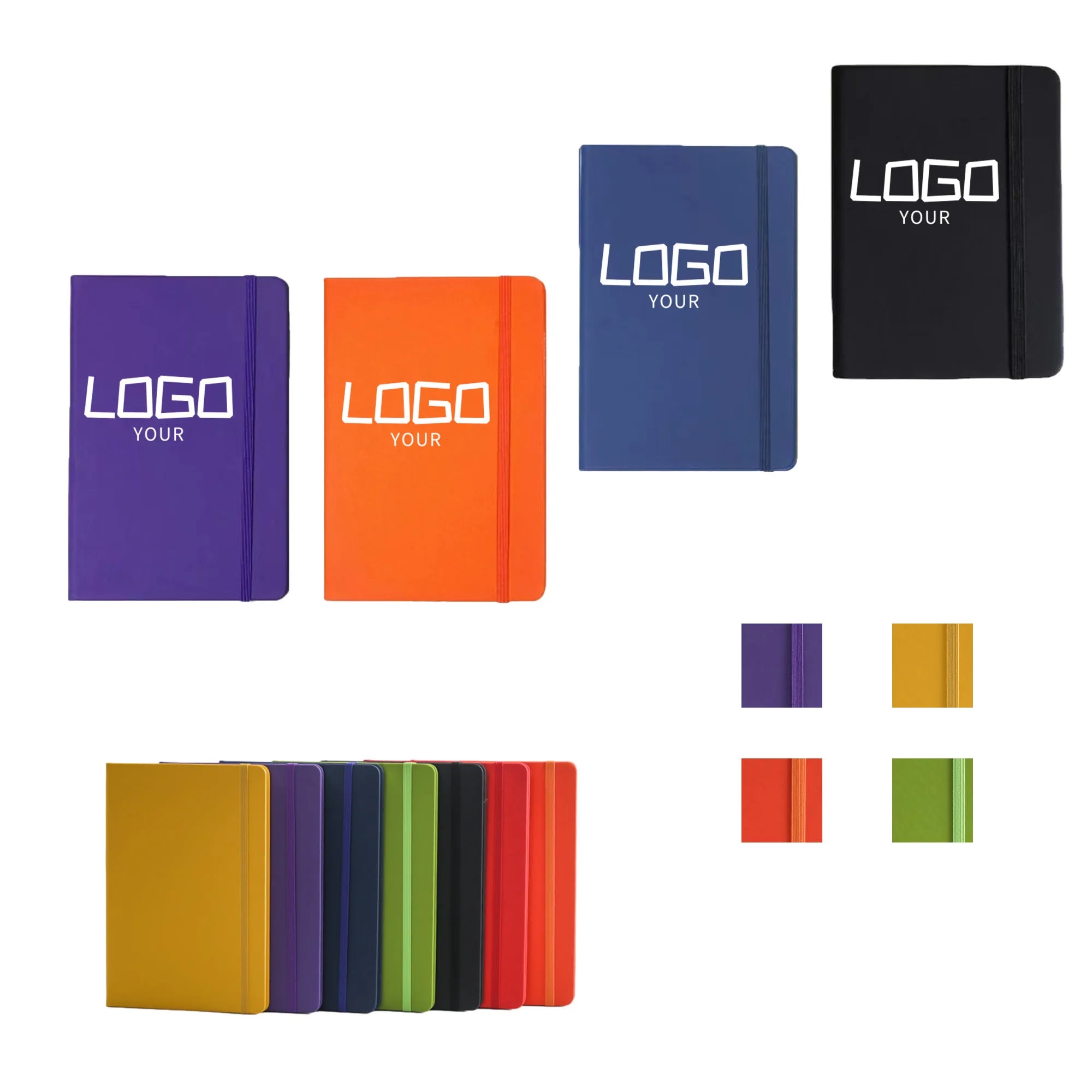 A5 With Elastic Strap Journal Notebook 2