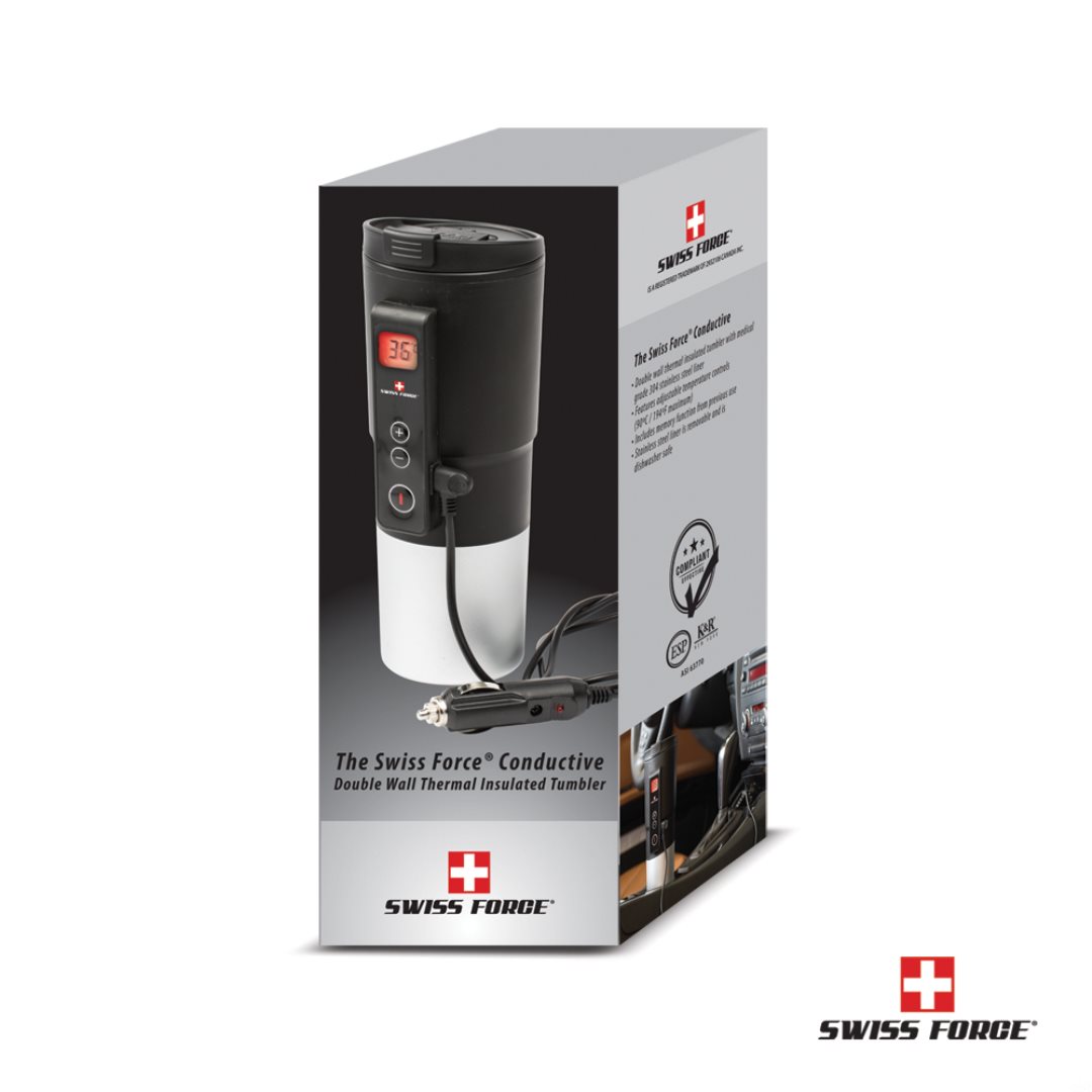 Swiss Force® Conductive Thermal Tumbler - 14oz 4