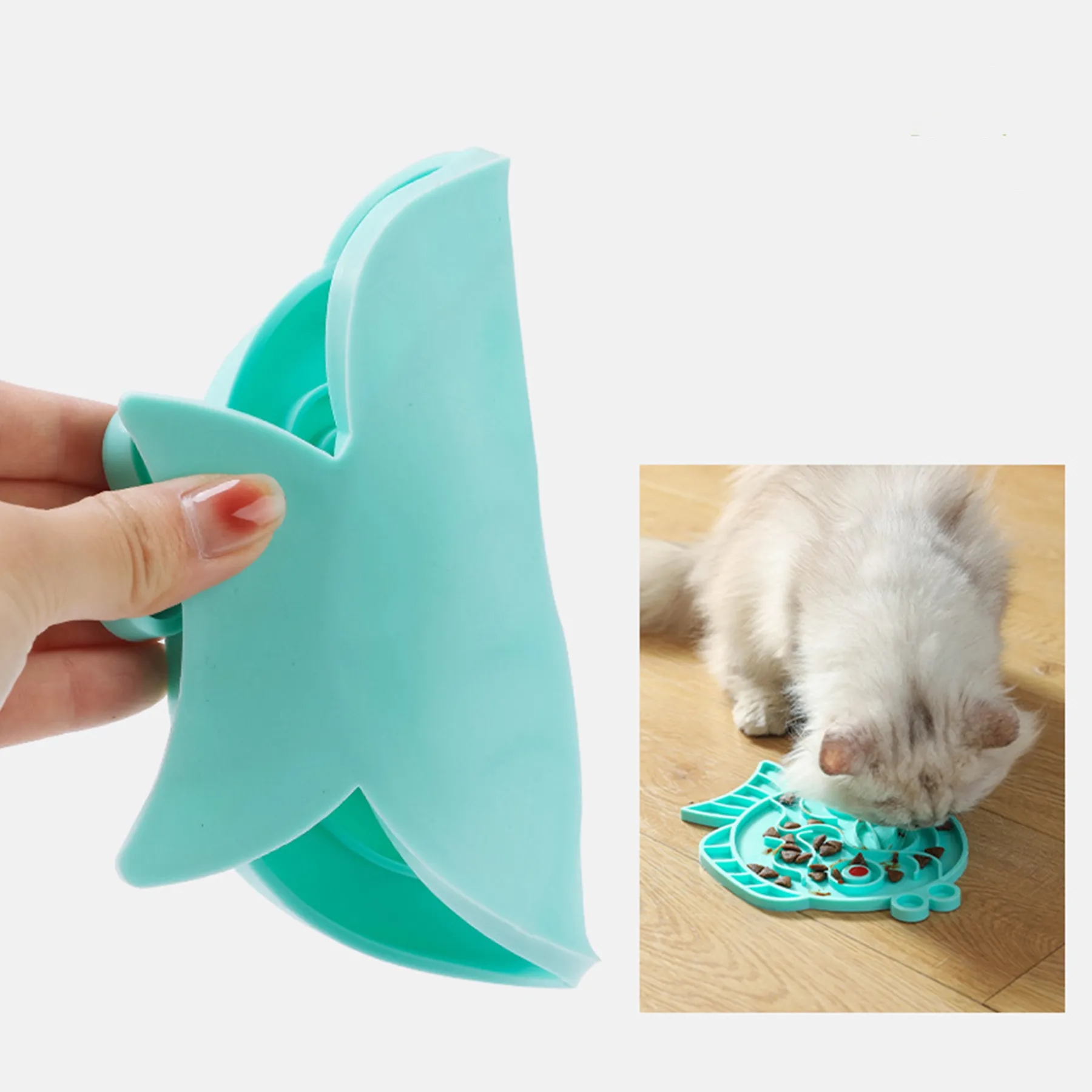 Tpr Whale Shaped Pet Feeder 8