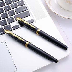 Gold Clip Metallic Retractable Cap Signing Pen 26
