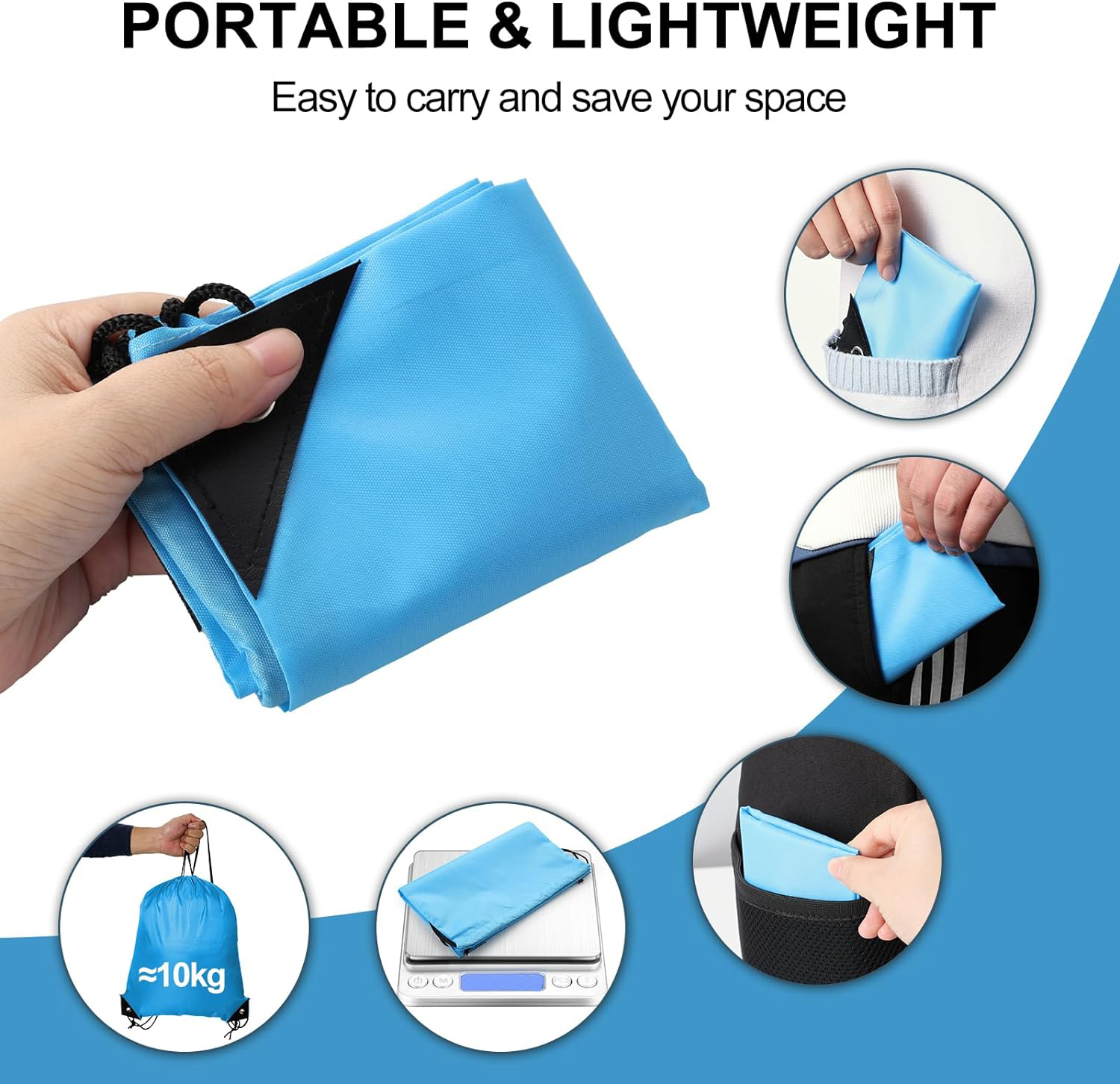 Customizable Polyester Drawstring Backpack 5