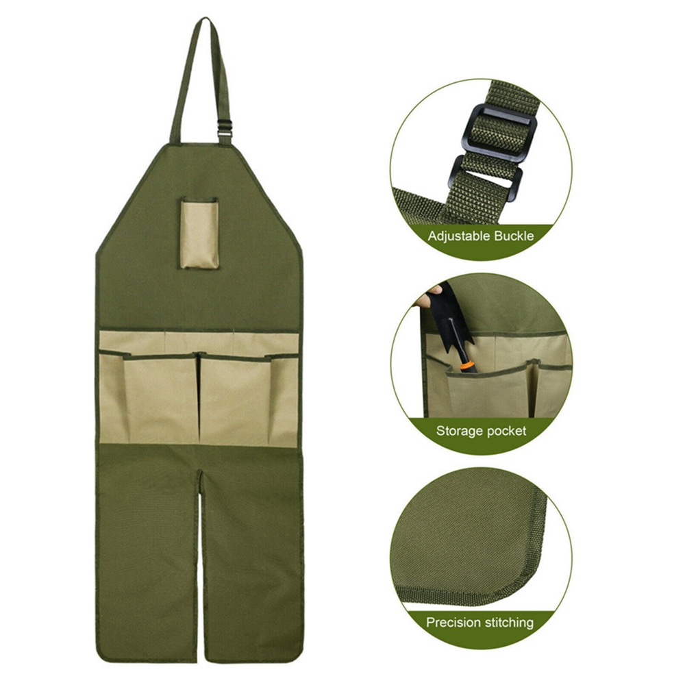 Gardening Apron with Multiple Pockets 2