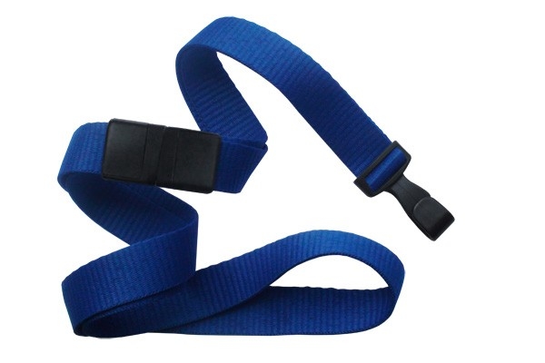 5/8" Flat Blank Lanyard with Breakaway (Split Ring) 34