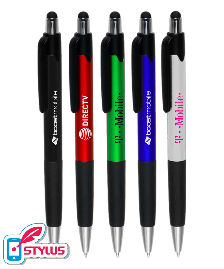 "Plushy" Stylus Click Grip Pen 3