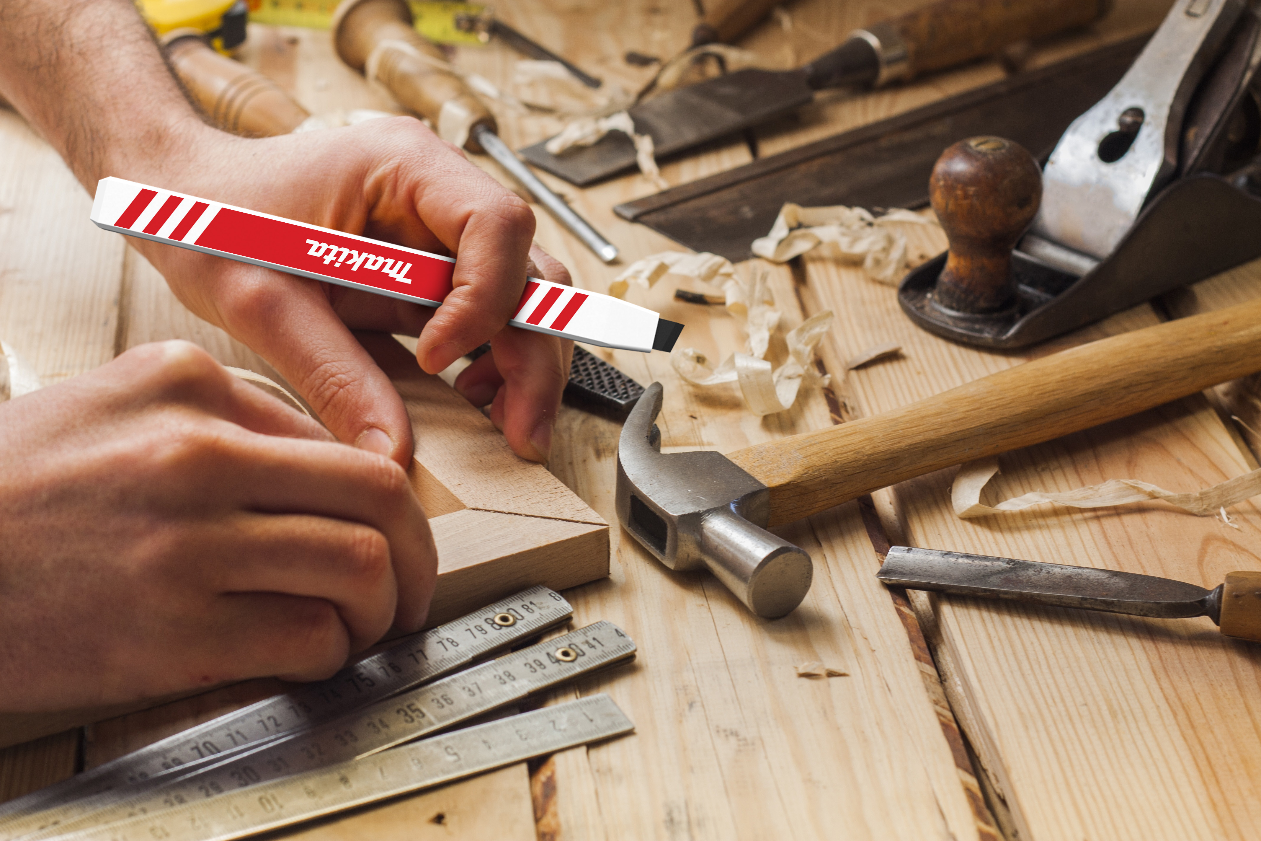 Chisel: Carpenter Infinity Pencil (black) 2