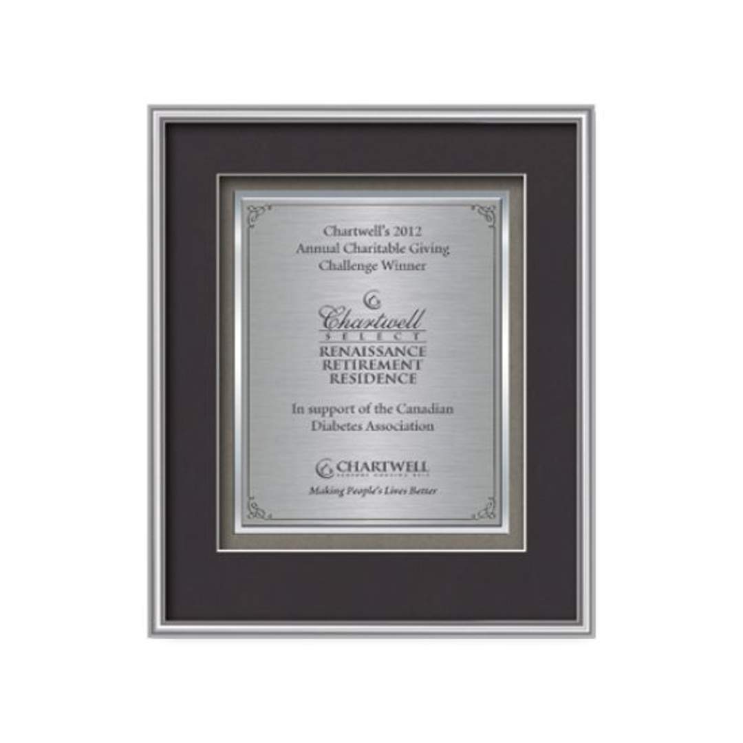 Fenestra Certificate TexEtch - Silver 2