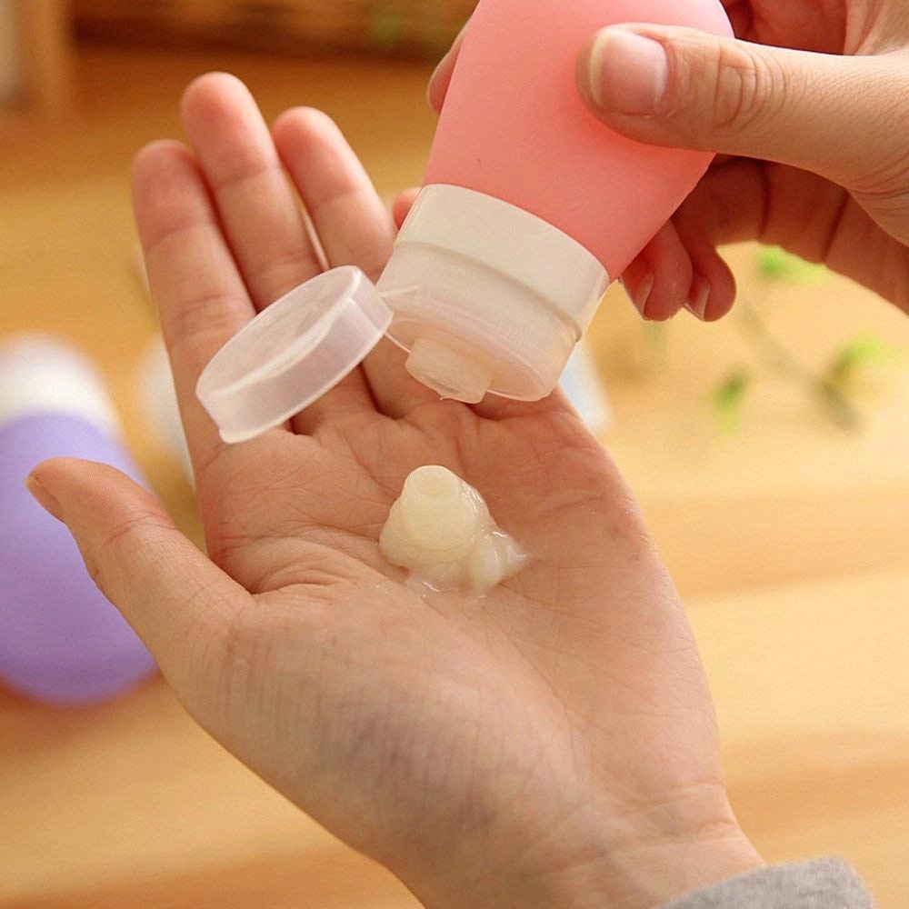 Portable Sanitizer Silicone Bottle 4