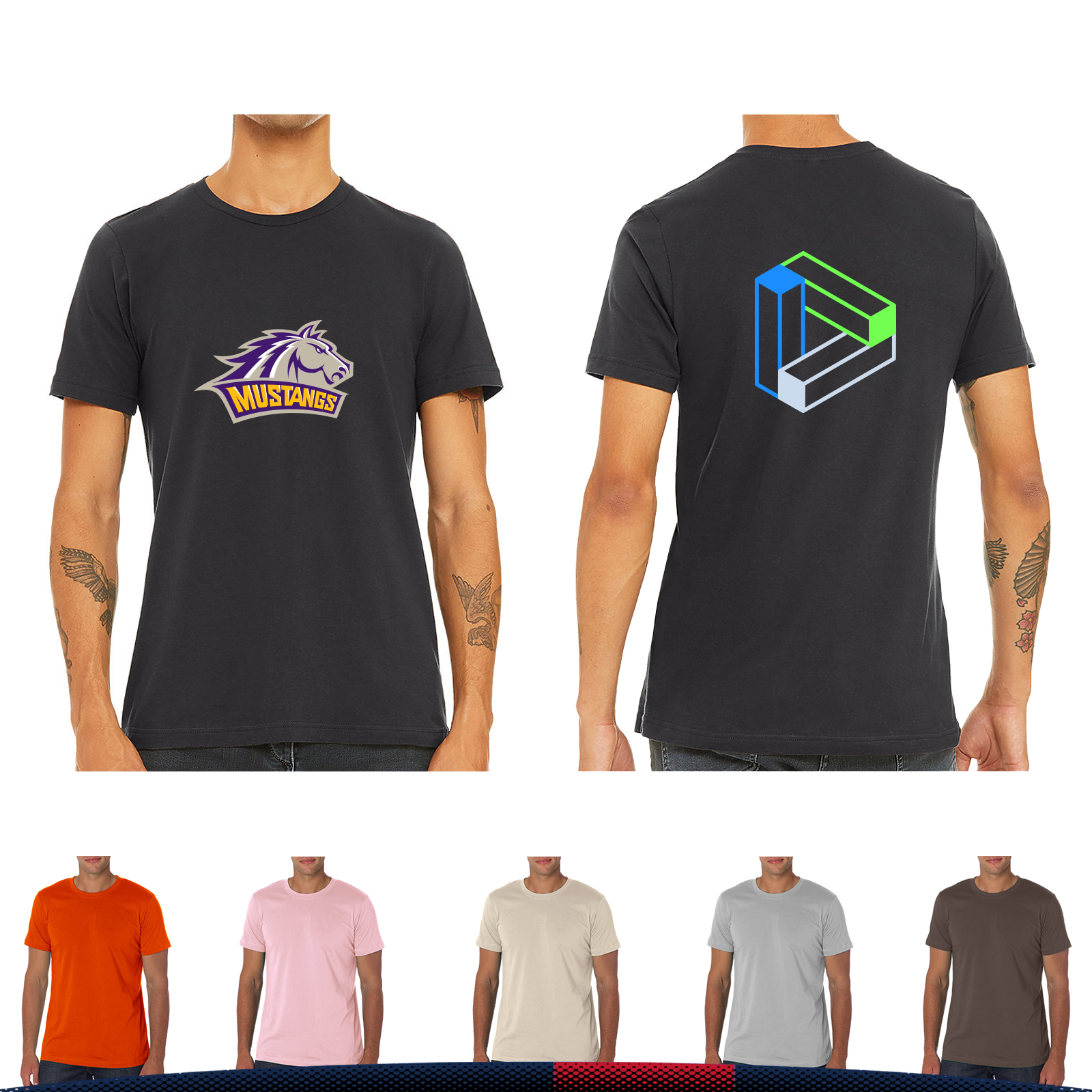 Bella Canvas® Unisex Cotton T-Shirts 5