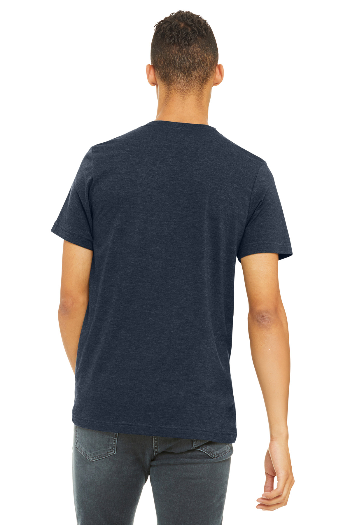 BELLA+CANVAS Unisex Heather CVC Short Sleeve Tee. BC3001CVC 594