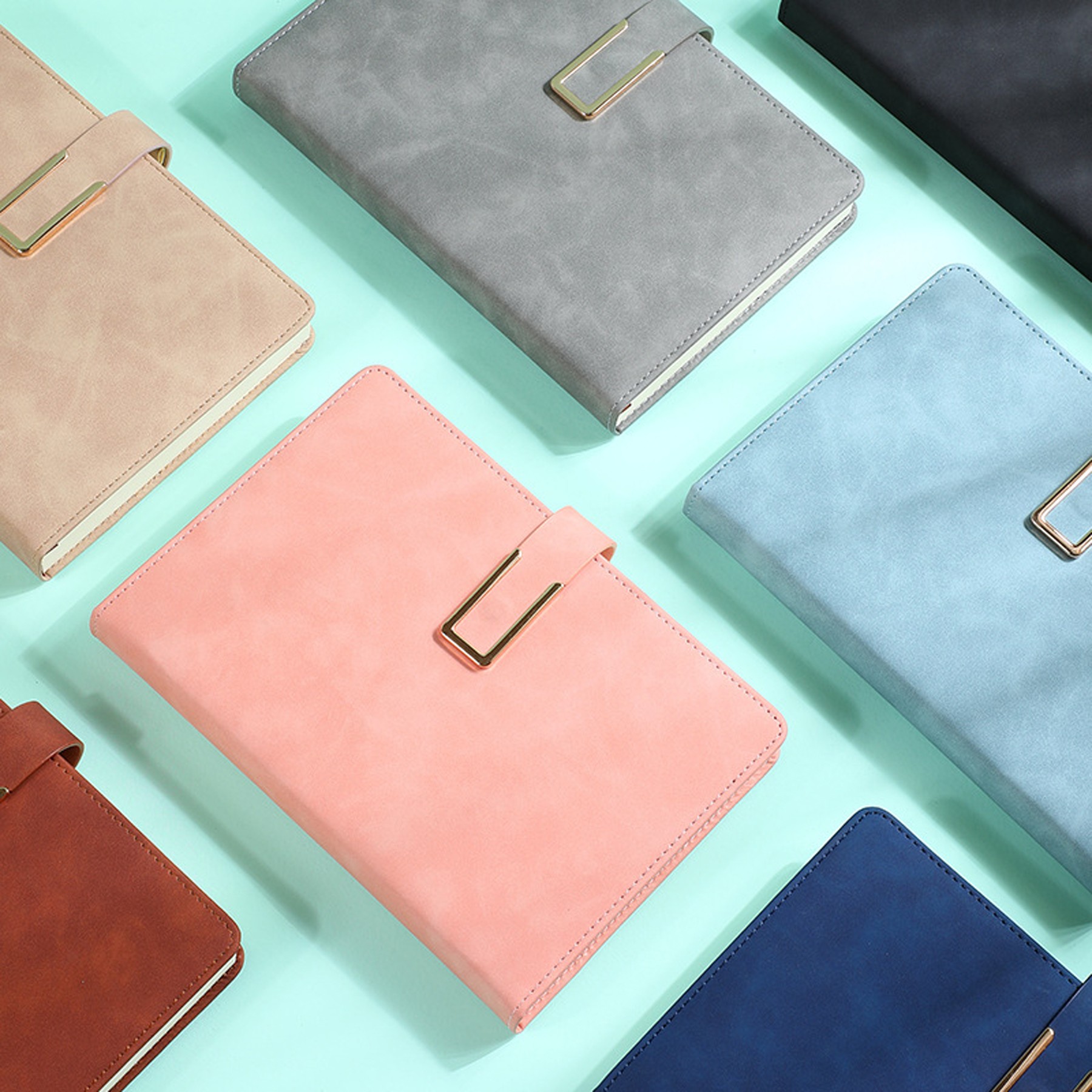 Business Notebook With Magnetic Buckle Closure 2