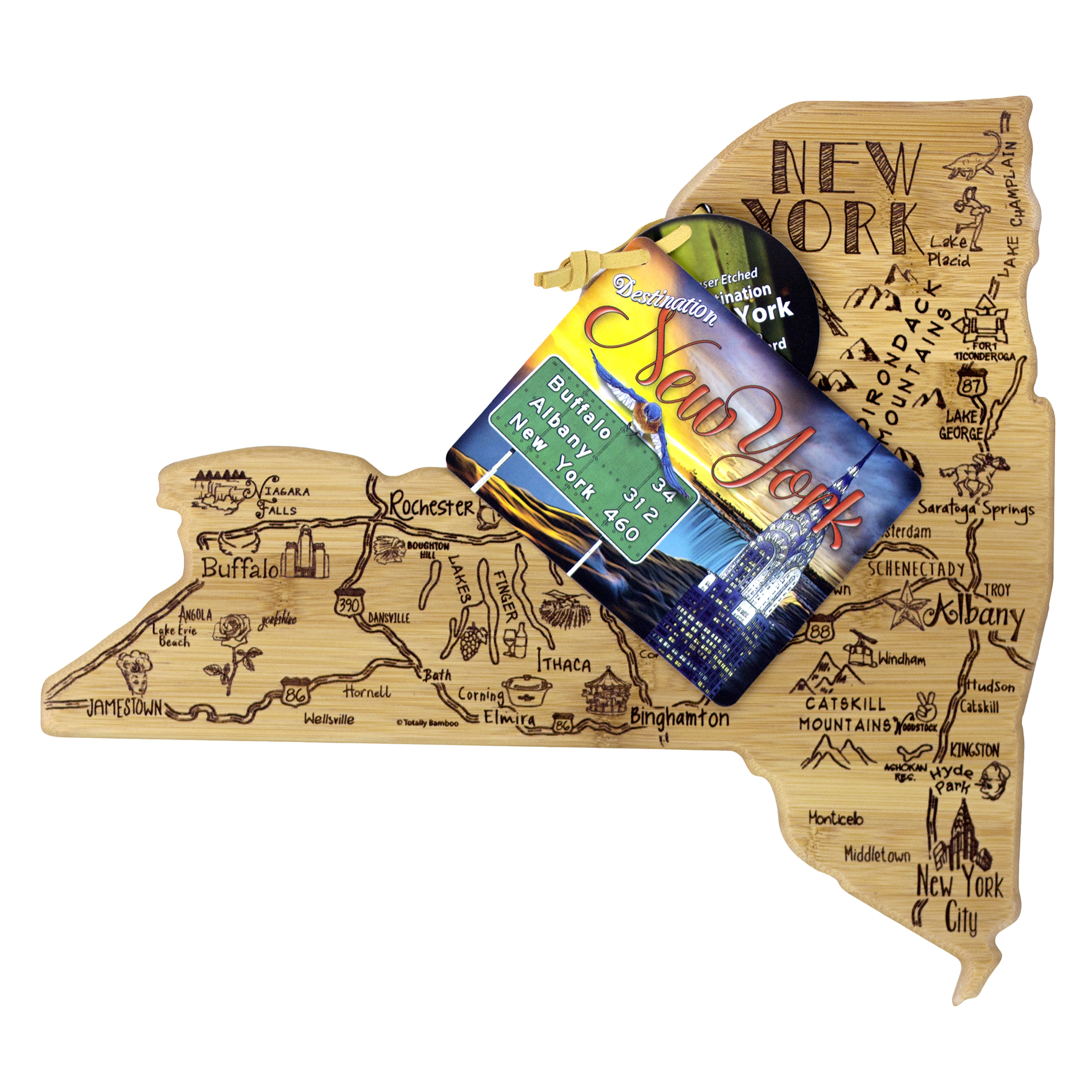 Destination New York Cutting & Serving Board 2
