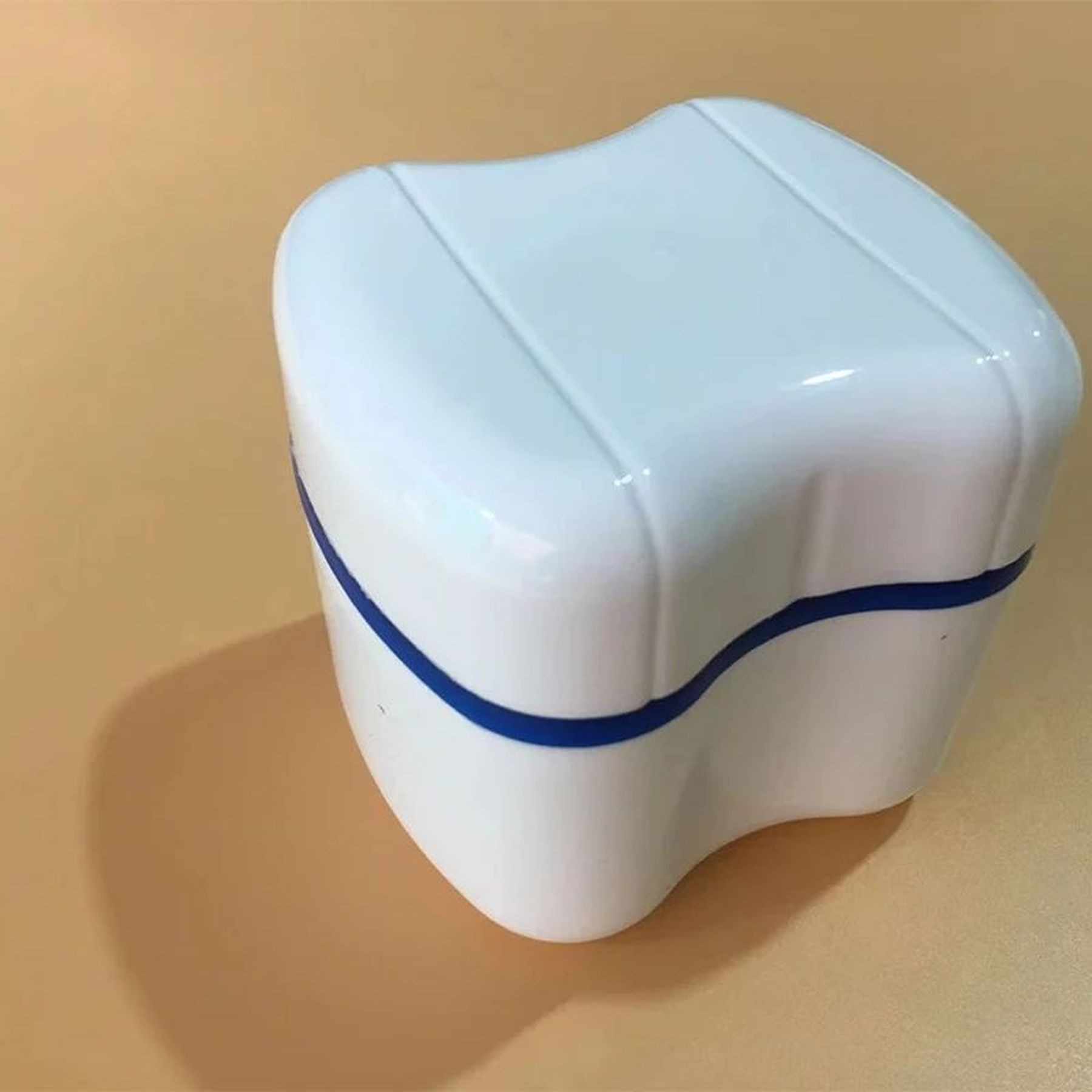 Denture Bath Case With Basket Retainer Soaking Box 13
