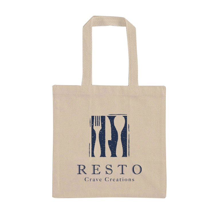 Napa Medium Square Cotton Tote Bag 10