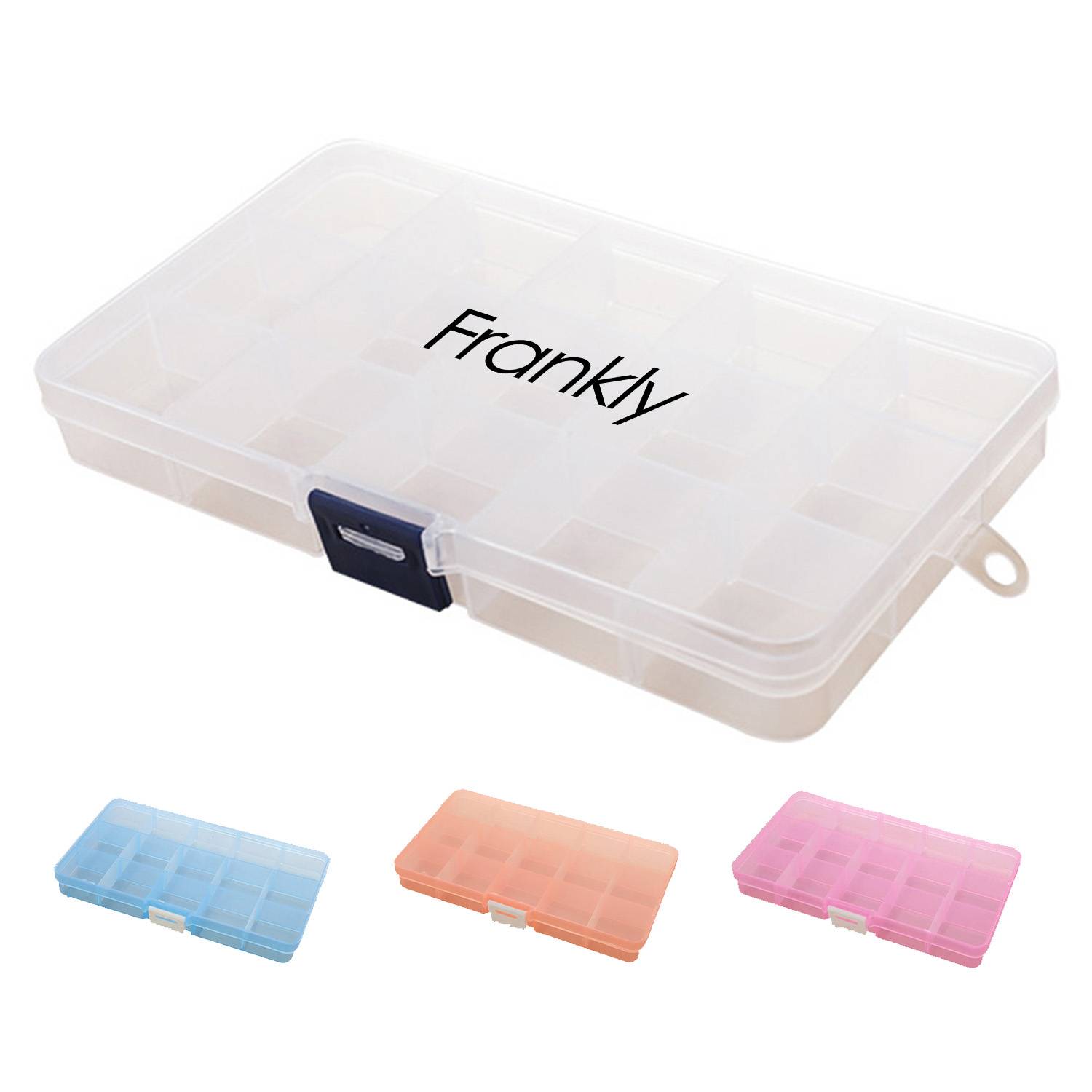 DIY Clear Plastic Organizer Box 2
