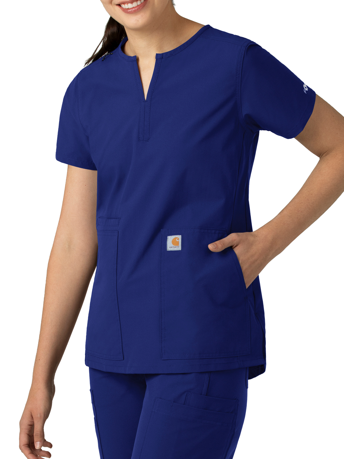 Carhartt Scrubs - Force Essentials - Women's Three-Pocket Notch Neck Top 24