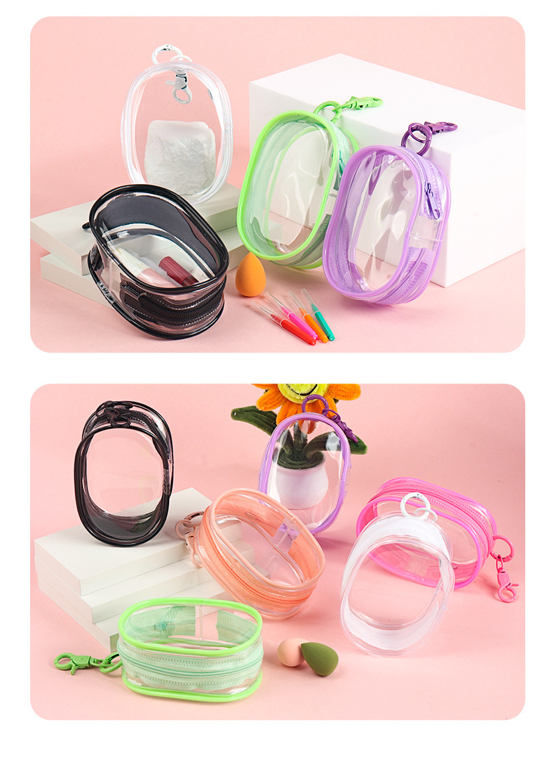Transparent Charging Cable Organizer With Keychain 4