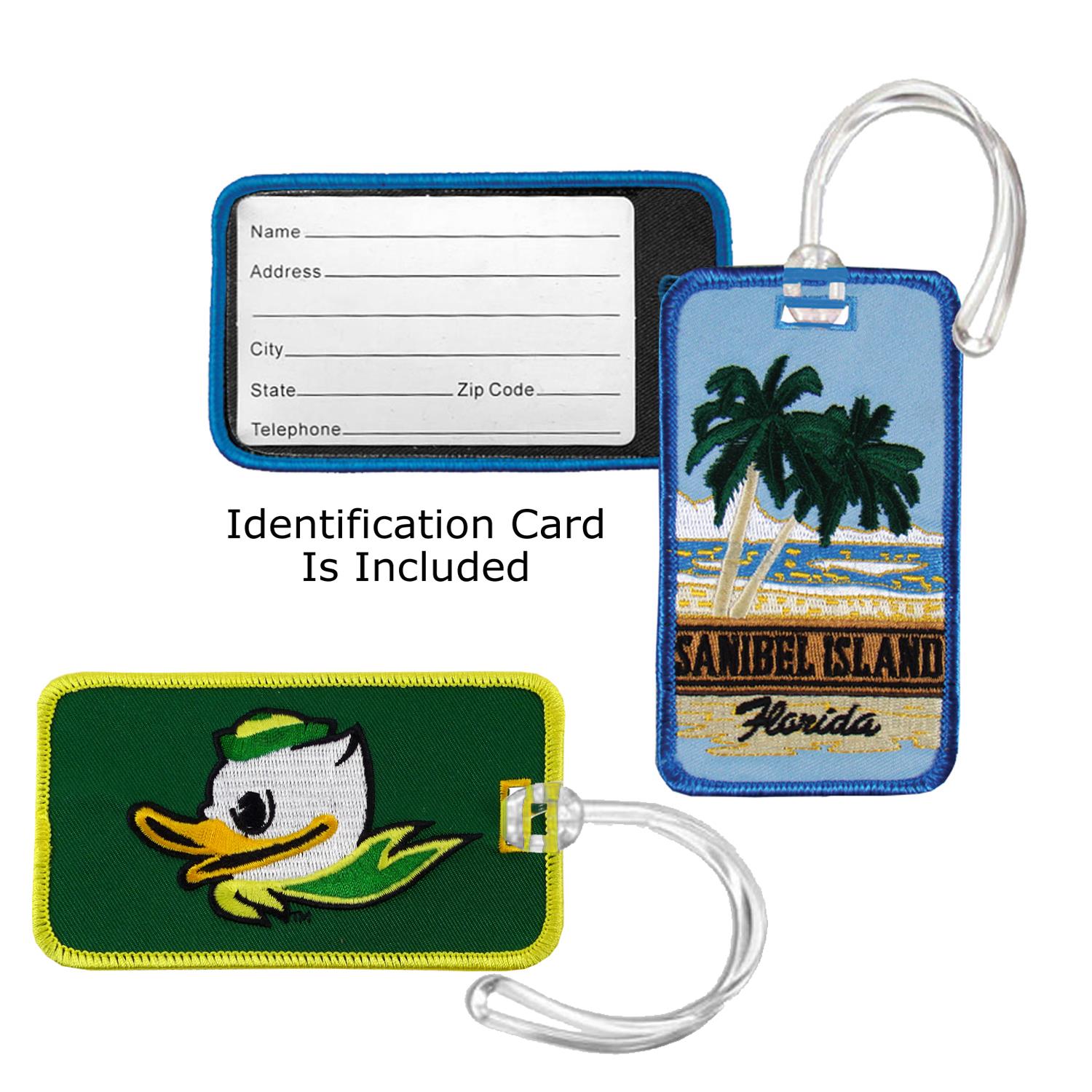 Embroidered Luggage Tag 9