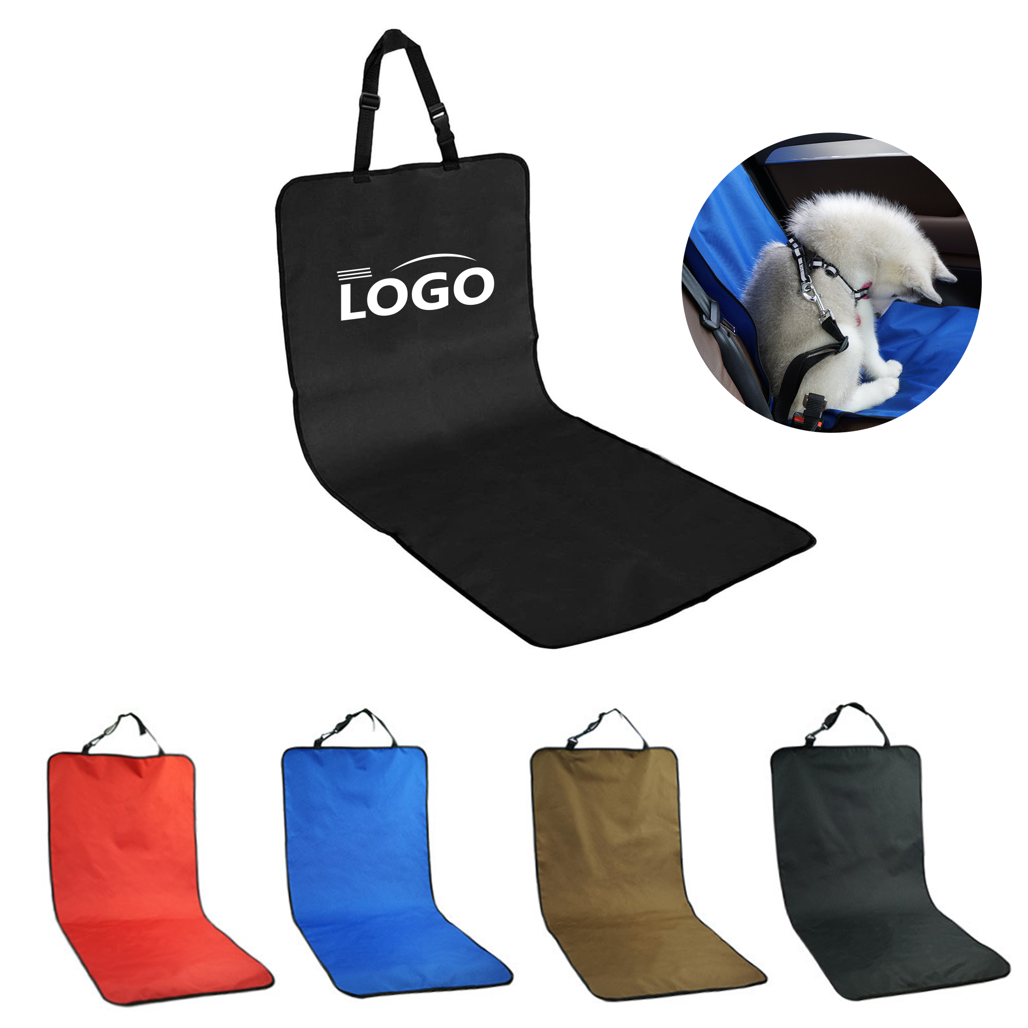 Oxford Fabric Car Seat Cover Mat for Pets 2
