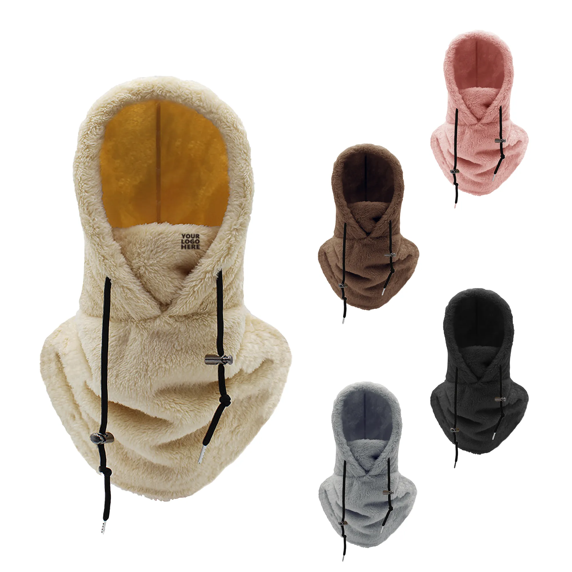Fleece Balaclava Sun Cold Wind Protection Face Cover Skiing 2