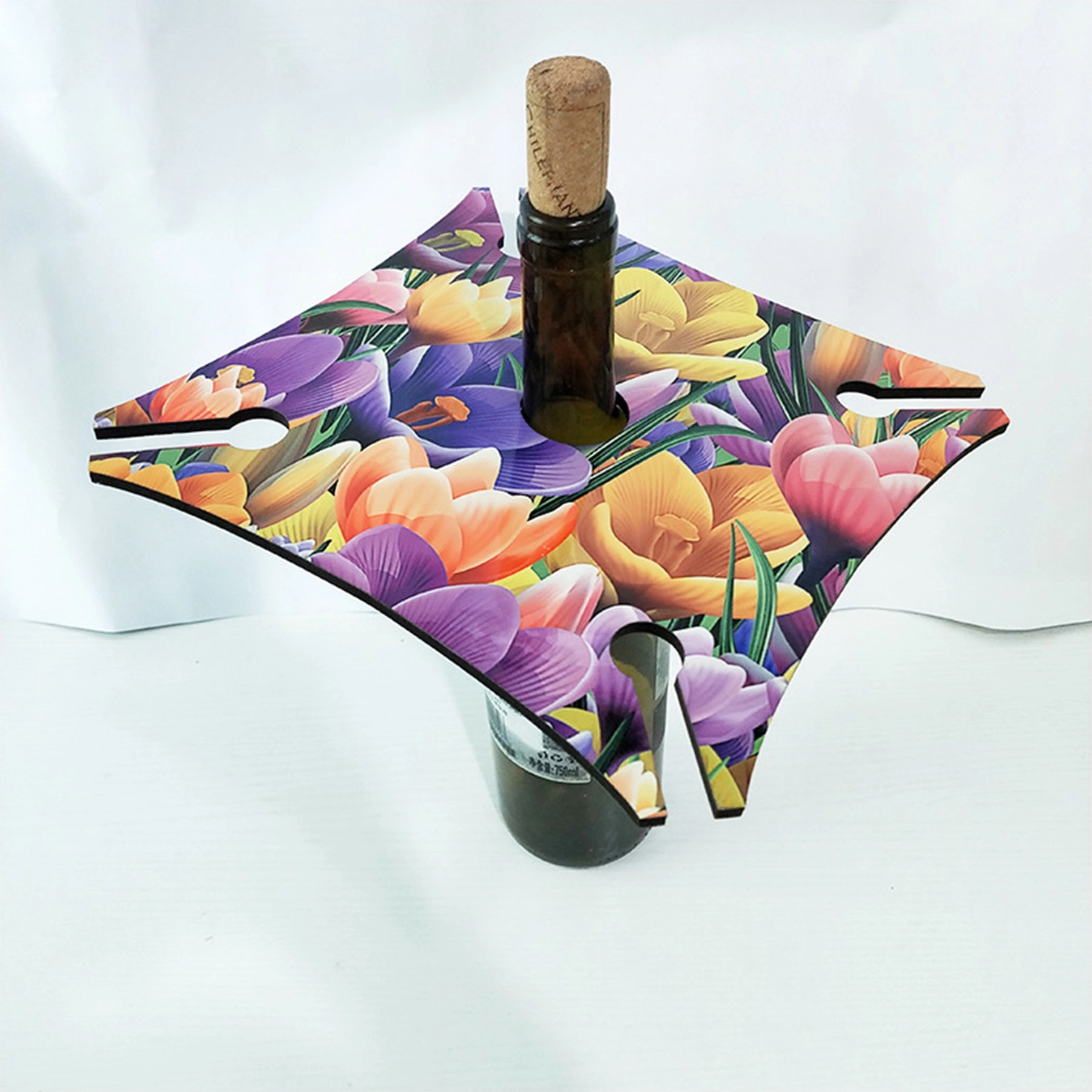 DIY Wooden Wine Glass Holder 3