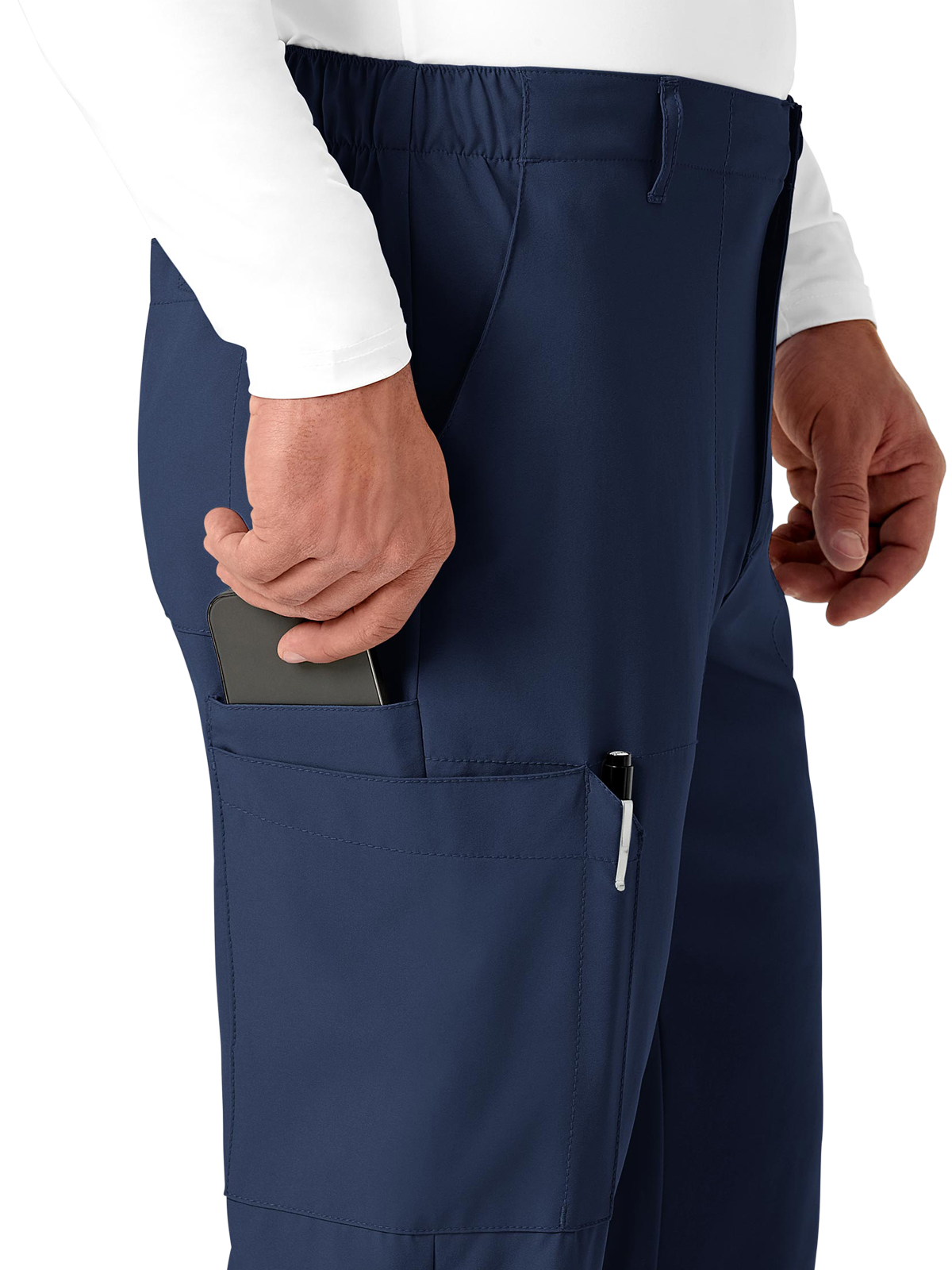 Wink - W123 - Men's Nine-Pocket Flat Front Cargo Pant 37