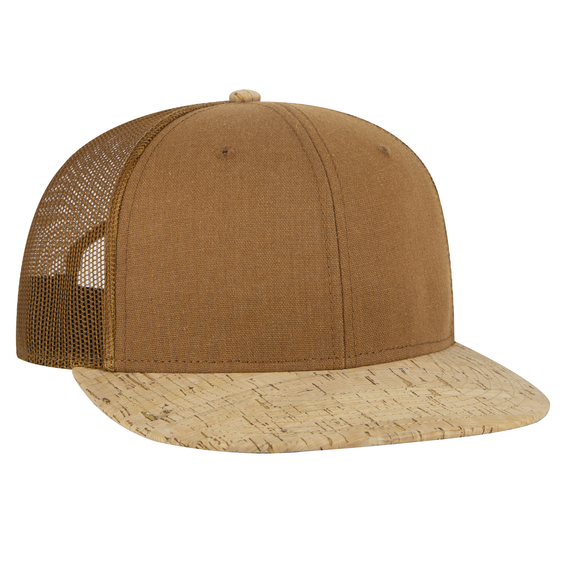 OTTO CAP® OTTO SNAP 6 Panel Pro Style Mesh Back Trucker Snapback Hat 7